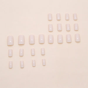 Elegant Minimalist Press-On Nail Set (24pcs) (DESIGN 7382)