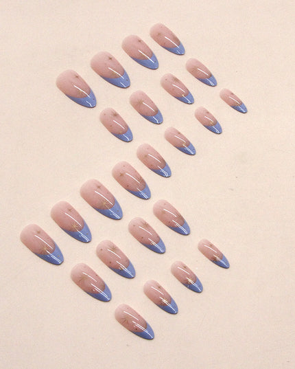Elegant Minimalist Press-On Nail Set (24pcs) (DESIGN 7344)