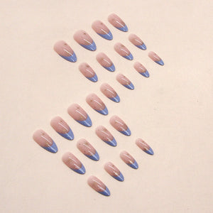 Elegant Minimalist Press-On Nail Set (24pcs) (DESIGN 7344)