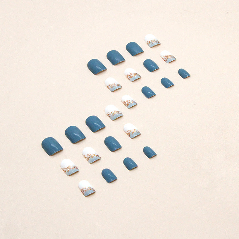 Elegant Minimalist Press-On Nail Set (24pcs) (DESIGN 7432)