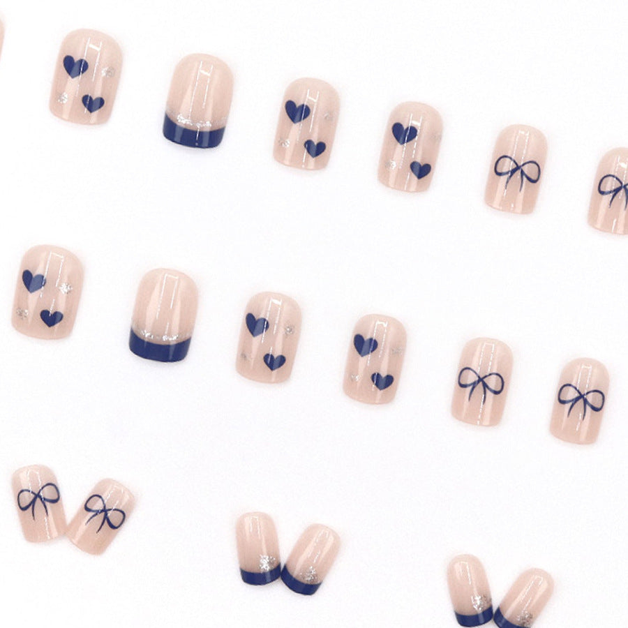 Elegant Minimalist Press-On Nail Set (24pcs) (DESIGN 7583)