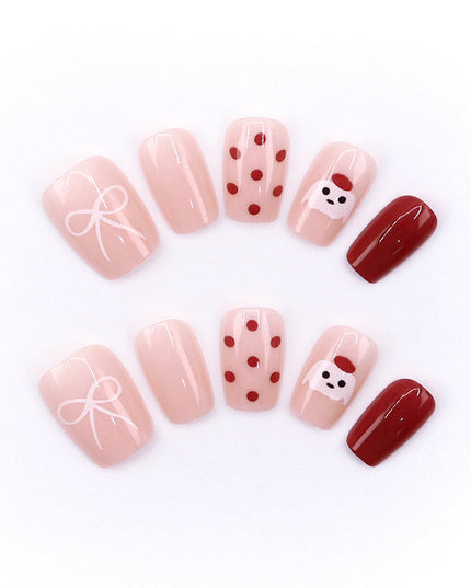 Elegant Minimalist Press-On Nail Set (24pcs) (DESIGN 7533)