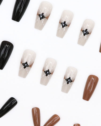 Elegant Minimalist Press-On Nail Set (24pcs) (DESIGN 7605)