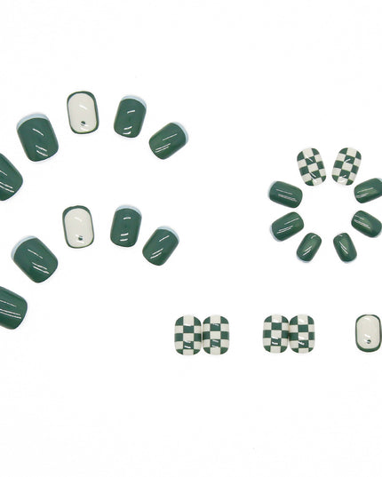 Elegant Minimalist Press-On Nail Set (24pcs) (DESIGN 7365)