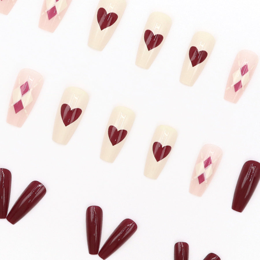 Elegant Minimalist Press-On Nail Set (24pcs) (DESIGN 7645)