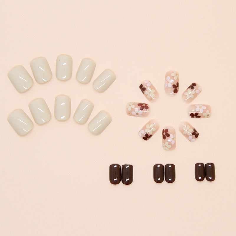 Elegant Minimalist Press-On Nail Set (24pcs) (DESIGN 7433)