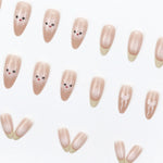 Elegant Minimalist Press-On Nail Set (24pcs) (DESIGN 7624)