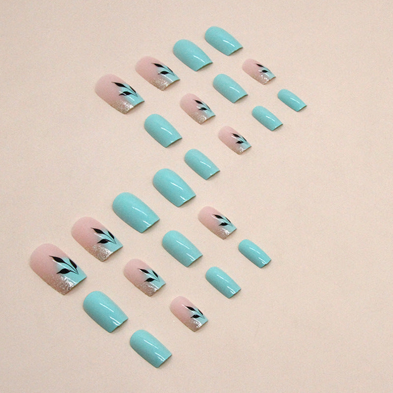 Elegant Minimalist Press-On Nail Set (24pcs) (DESIGN 7442)