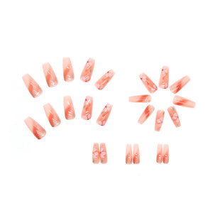 Elegant Minimalist Press-On Nail Set (24pcs) (DESIGN 7415)