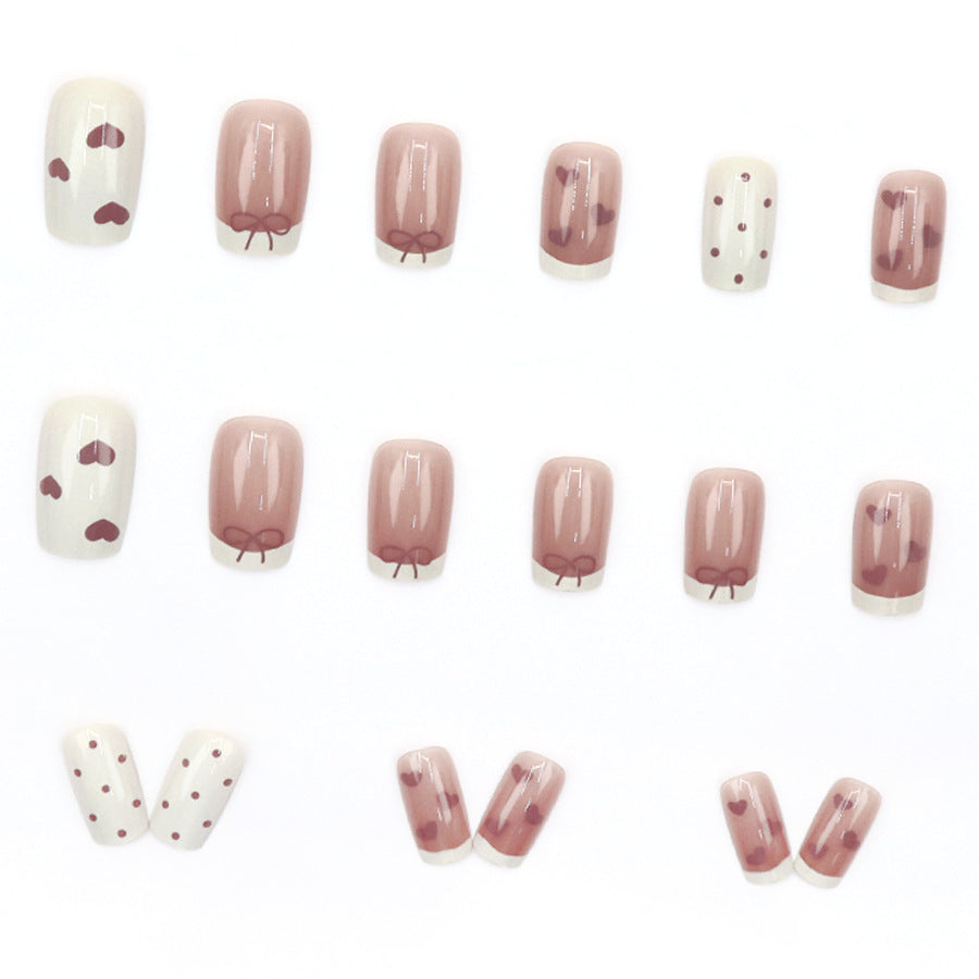 Elegant Minimalist Press-On Nail Set (24pcs) (DESIGN 7514)