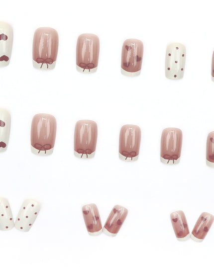 Elegant Minimalist Press-On Nail Set (24pcs) (DESIGN 7514)
