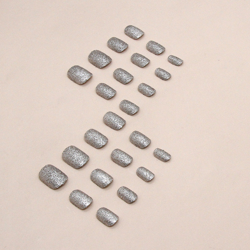 Elegant Minimalist Press-On Nail Set (24pcs) (DESIGN 7393)
