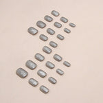 Elegant Minimalist Press-On Nail Set (24pcs) (DESIGN 7393)