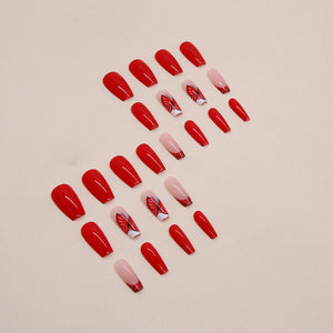 Elegant Minimalist Press-On Nail Set (24pcs) (DESIGN 7352)