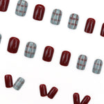 Elegant Minimalist Press-On Nail Set (24pcs) (DESIGN 7578)