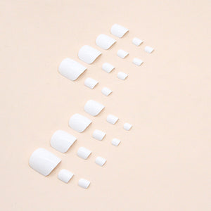 Elegant Minimalist Press-On Nail Set (24pcs) (DESIGN 7485)