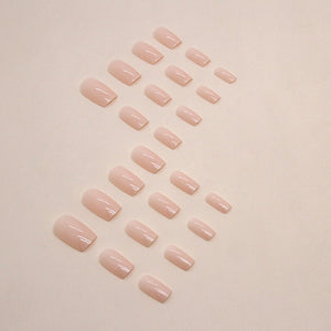 Elegant Minimalist Press-On Nail Set (24pcs) (DESIGN 7376)