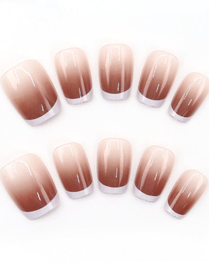 Elegant Minimalist Press-On Nail Set (24pcs) (DESIGN 7530)