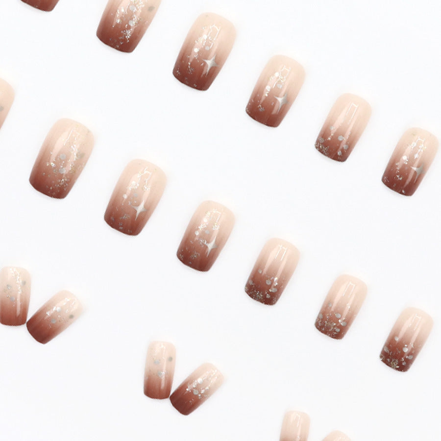 Elegant Minimalist Press-On Nail Set (24pcs) (DESIGN 7568)