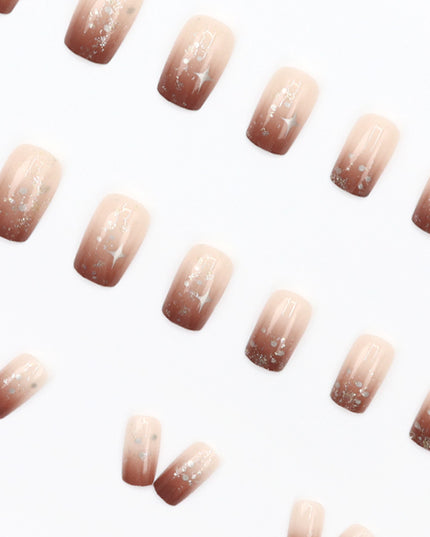 Elegant Minimalist Press-On Nail Set (24pcs) (DESIGN 7568)