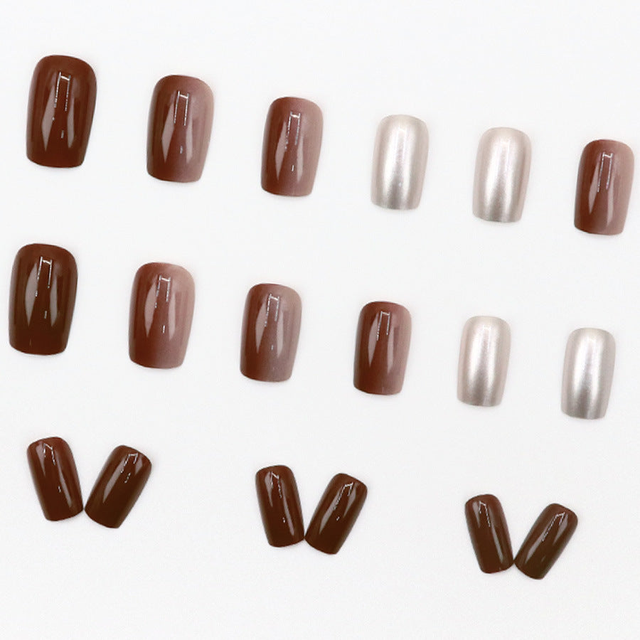 Elegant Minimalist Press-On Nail Set (24pcs) (DESIGN 7640)