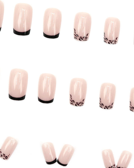 Elegant Minimalist Press-On Nail Set (24pcs) (DESIGN 7524)