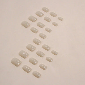 Elegant Minimalist Press-On Nail Set (24pcs) (DESIGN 7466)