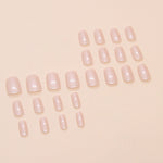 Elegant Minimalist Press-On Nail Set (24pcs) (DESIGN 7426)
