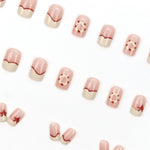 Elegant Minimalist Press-On Nail Set (24pcs) (DESIGN 7655)