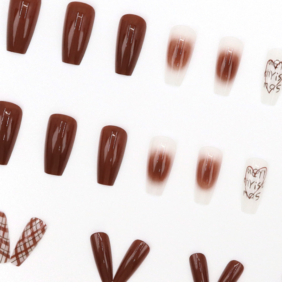 Elegant Minimalist Press-On Nail Set (24pcs) (DESIGN 7631)