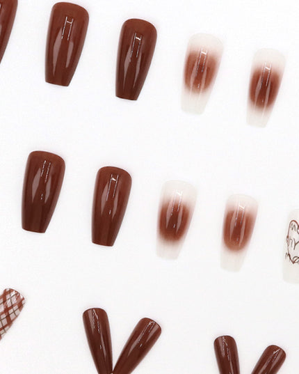 Elegant Minimalist Press-On Nail Set (24pcs) (DESIGN 7631)