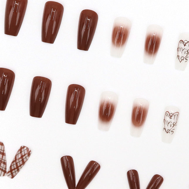 Elegant Minimalist Press-On Nail Set (24pcs) (DESIGN 7631)