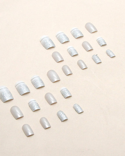 Elegant Minimalist Press-On Nail Set (24pcs) (DESIGN 7476)