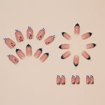 Elegant Minimalist Press-On Nail Set (24pcs) (DESIGN 7435)