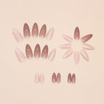 Elegant Minimalist Press-On Nail Set (24pcs) (DESIGN 7478)