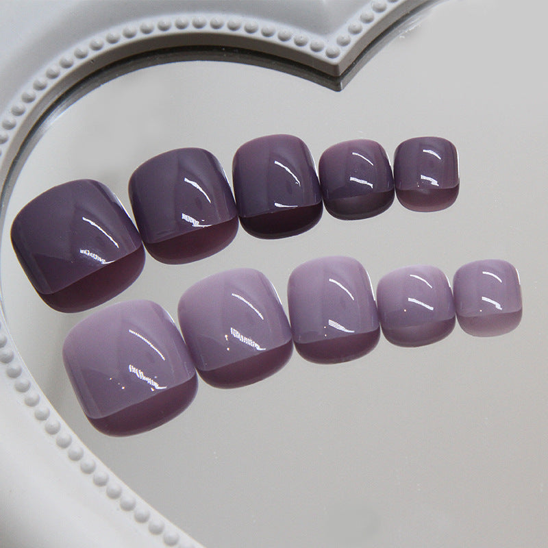 Elegant Minimalist Press-On Nail Set (24pcs) (DESIGN 7496)
