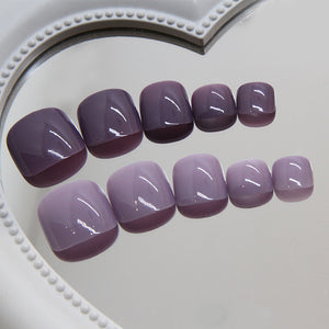 Elegant Minimalist Press-On Nail Set (24pcs) (DESIGN 7496)