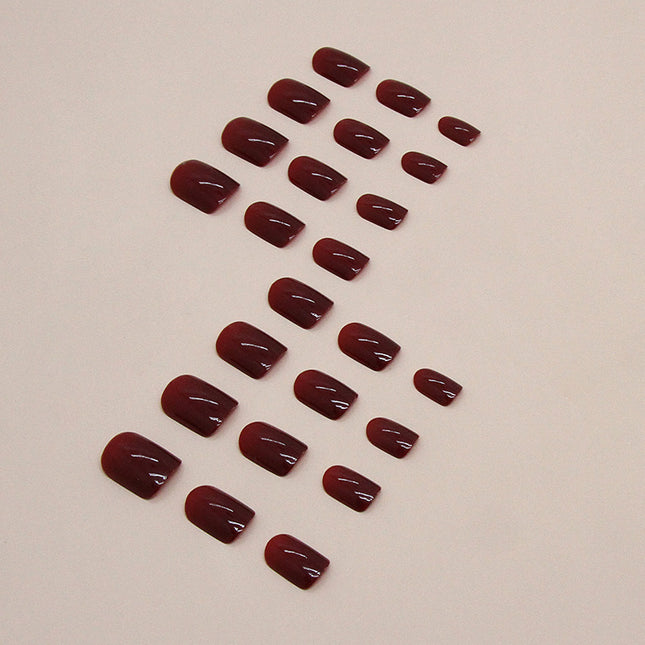 Elegant Minimalist Press-On Nail Set (24pcs) (DESIGN 7424)