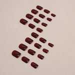 Elegant Minimalist Press-On Nail Set (24pcs) (DESIGN 7424)