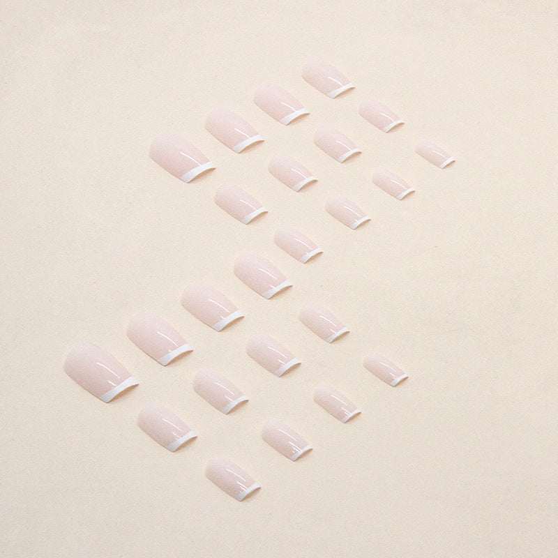 Elegant Minimalist Press-On Nail Set (24pcs) (DESIGN 7345)
