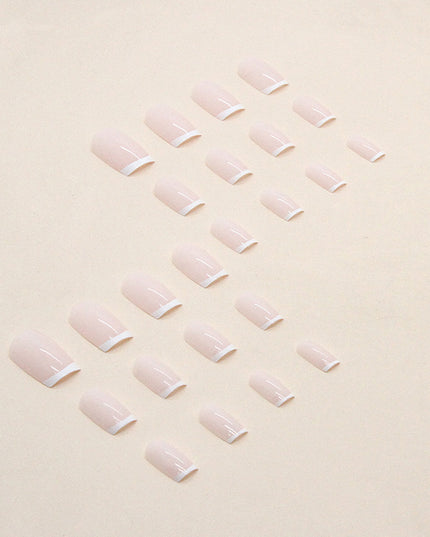 Elegant Minimalist Press-On Nail Set (24pcs) (DESIGN 7345)