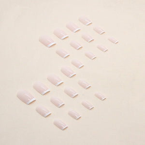 Elegant Minimalist Press-On Nail Set (24pcs) (DESIGN 7345)