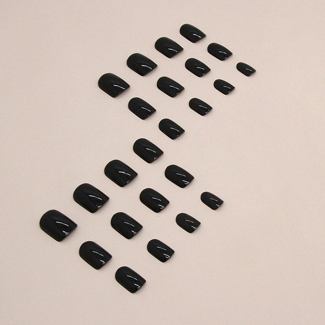 Elegant Minimalist Press-On Nail Set (24pcs) (DESIGN 7465)