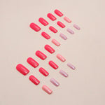 Elegant Minimalist Press-On Nail Set (24pcs) (DESIGN 7437)