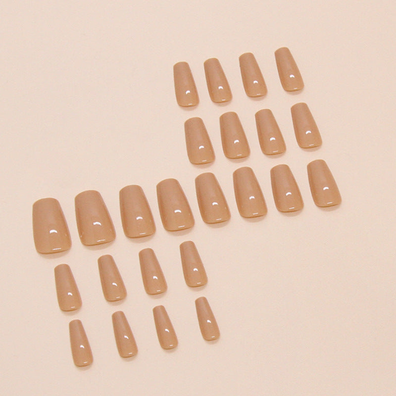 Elegant Minimalist Press-On Nail Set (24pcs) (DESIGN 7381)