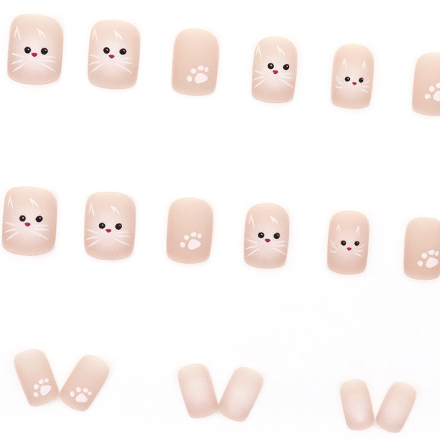 Elegant Minimalist Press-On Nail Set (24pcs) (DESIGN 7512)