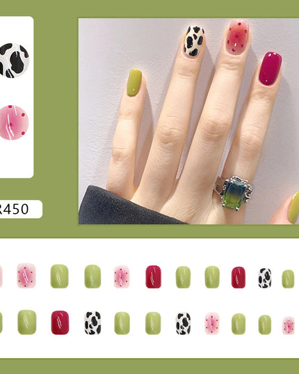 Elegant Minimalist Press-On Nail Set (24pcs) (DESIGN 7455)