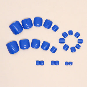 Elegant Minimalist Press-On Nail Set (24pcs) (DESIGN 7491)