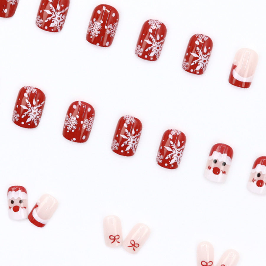 Elegant Minimalist Press-On Nail Set (24pcs) (DESIGN 7613)