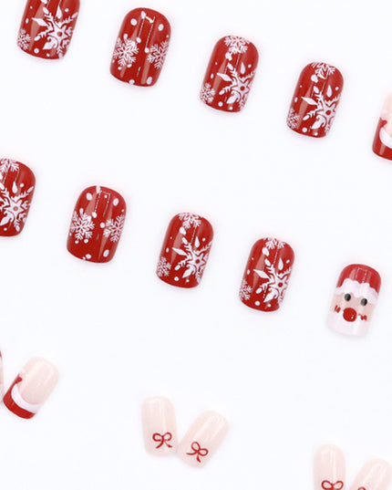 Elegant Minimalist Press-On Nail Set (24pcs) (DESIGN 7613)
